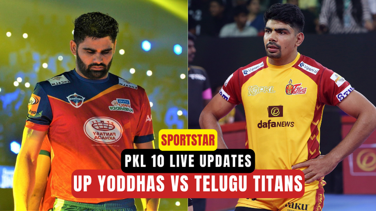 Pro Kabaddi League 2023 Highlights: Surender’s Super 10 hands UP Yoddhas 48-32 win over Telugu Titans after Haryana Steelers beats Bengaluru Bulls 38-32