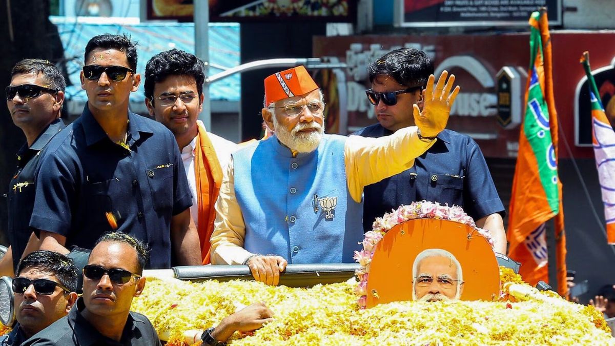 BJP wins 3 states in assembly elections pm modi calls it a hat-trick guarantee for 2024 । BJP ने 3-1 से जीता लोकसभा चुनाव का ‘सेमी फाइनल’; पीएम मोदी बोले- ये 2024 में ‘हैट्रिक’ की गारंटी