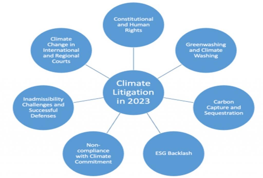 In 2023, at least 3 cases challenging climate inaction were filed every week: Reports