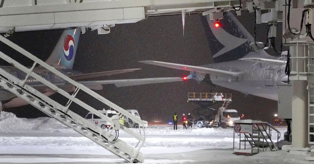 2 Planes Collide at Japan Airport Amid Heavy Snow, Weeks After Tokyo Episode