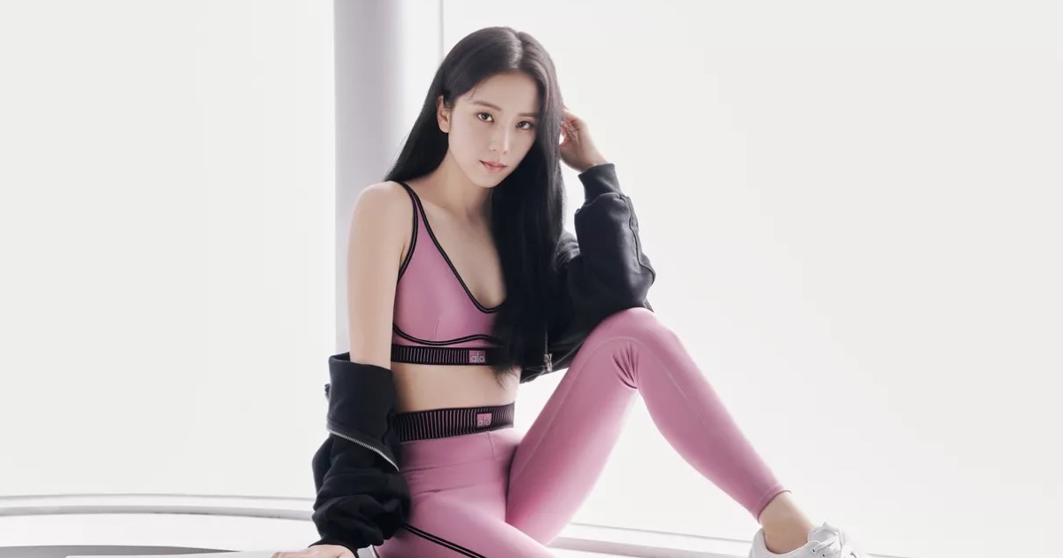 Jisoo & Alo Yoga Bring Sporty Glam to Spring 2024 Ad