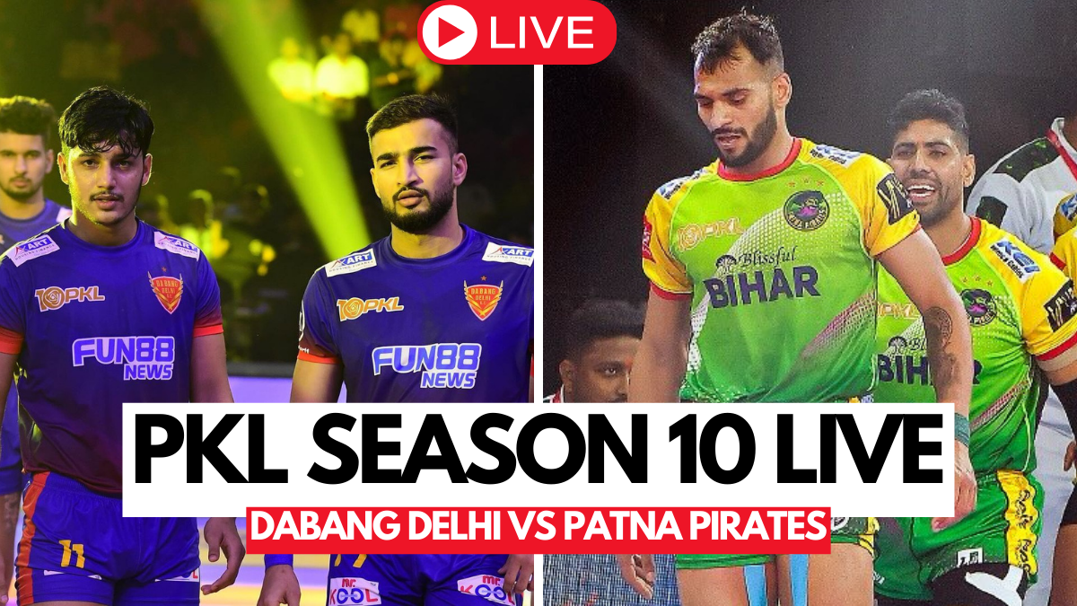 Pro Kabaddi League PKL Season 10 Highlights: Dabang Delhi, Patna Pirates settle for nervy tie; Haryana Steelers thrash Tamil Thalaivas