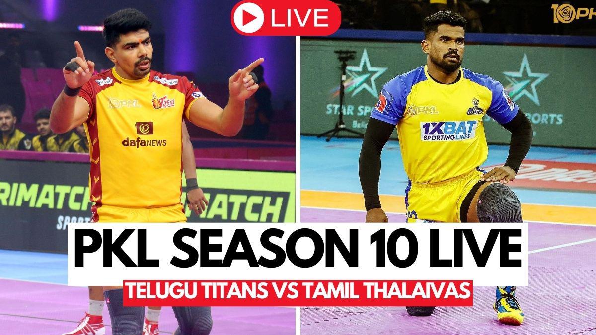 PKL Season 10 HIGHLIGHTS: Dabang Delhi beats Haryana Steelers 35-32 in a thriller, Tamil Thalaivas thrashes Telugu Titans 54-29 as Hyderabad leg ends