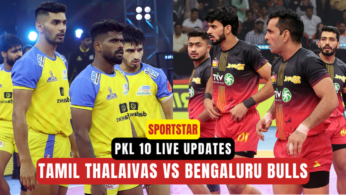 PKL 10 Highlights: Defence gives Bengaluru Bulls one-point win over Tamil Thalaivas; Parteek Dahiya scores 25 points to lead Gujarat Giants to 51-42 win vs Bengal Warriors