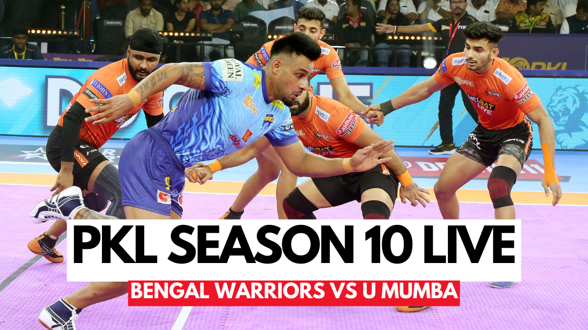 Pro Kabaddi League Highlights: Bengal Warriors beats U Mumba 46-34 to stay alive in playoffs race; Deshwal's 20-point game helps Jaipur beat UP 67-30