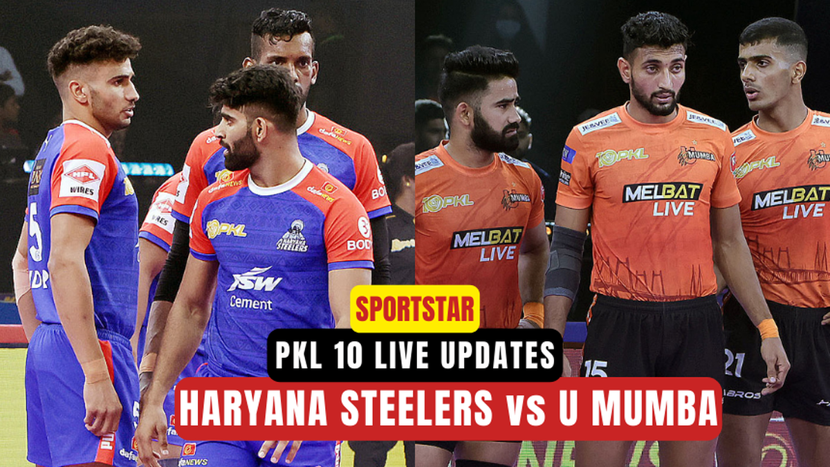 Pro Kabaddi League LIVE Score, Haryana Steelers vs U Mumba: Lineups out, Shivam starts from Haryana; UP Yoddhas takes on Gujarat Giants at 9 in PKL 10