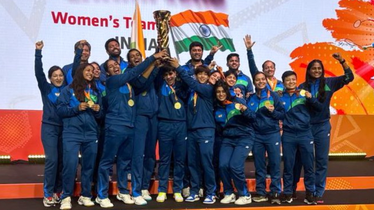 Badminton Asia Team Championships 2024 indian women create history win title 1st time । बैडमिंटन एशिया टीम चैंपियनशिप का भारत ने पहली बार जीता खिताब, प्लेयर्स ने रच दिया इतिहास