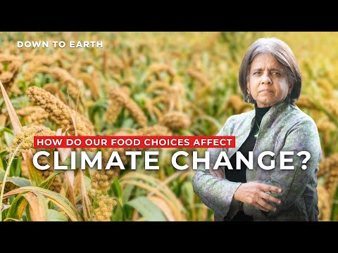 How does our food choices affect climate change?