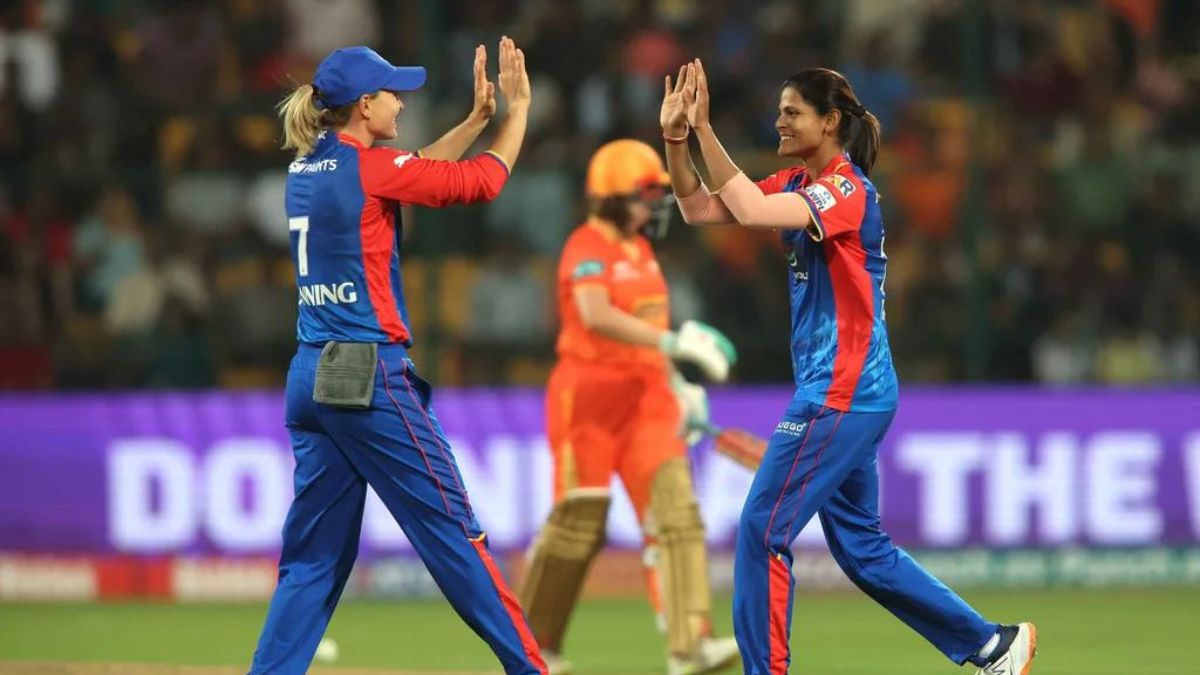 delhi capitals beat gujarat giants in 10th match of WPL 2024 | WPL 2024: दिल्ली कैपिटल्स ने लगाई जीत की हैट्रिक, गुजरात जाएंट्स को 25 रनों से हराया