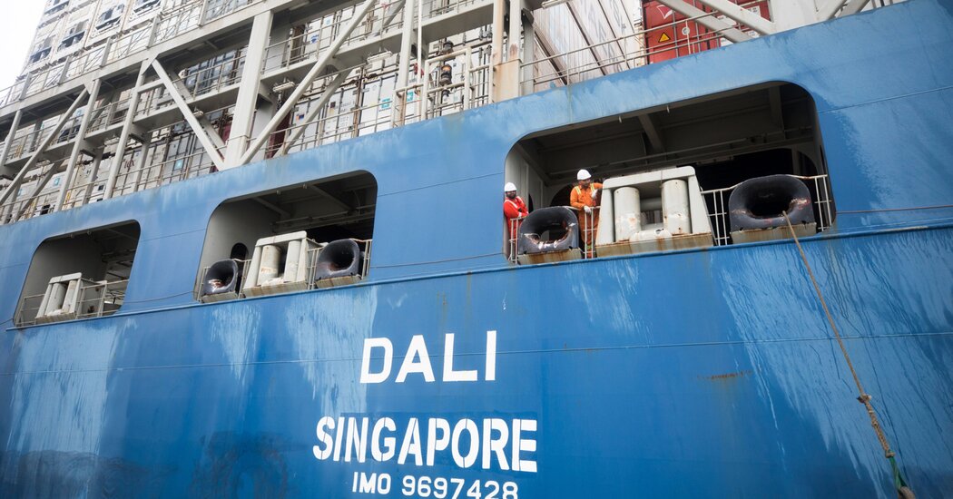 Dali Ship That Hit Key Bridge Was Destined for Sri Lanka