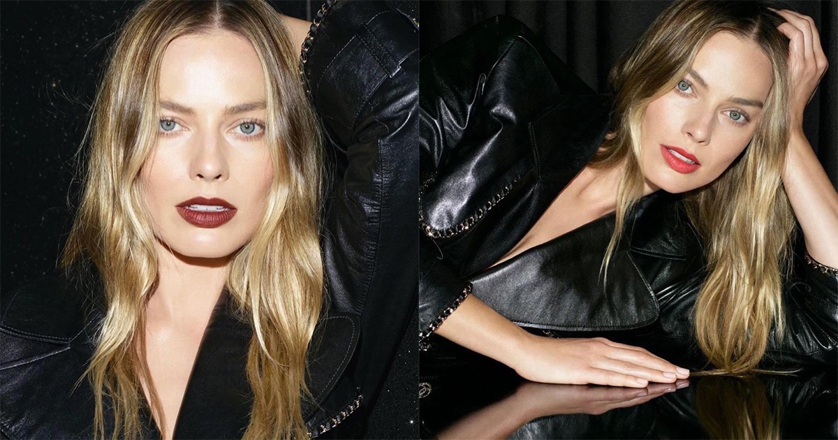 Margot Robbie Stuns in Chanel Rouge Allure Lipstick Ads