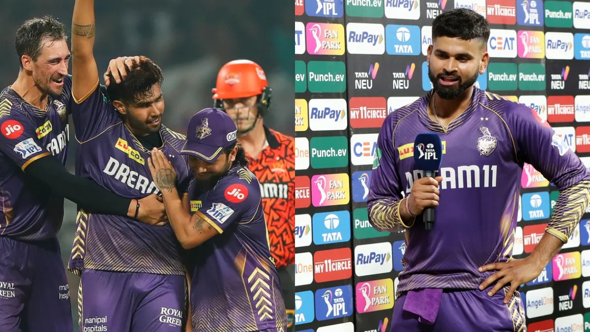 shreyas iyer on harshit rana 20th over bowling KKR vs SRH ipl 2024 how the match turned। आखिरी ओवर में हर्षित ने बचाए 13 रन, SRH के मुंह से छीनी जीत; श्रेयस ने बताया किस तरह पलटी बाजी