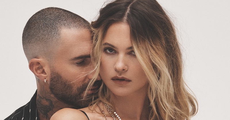 Behati Prinsloo & Adam Show Their Love in Jacquie Aiche Ad