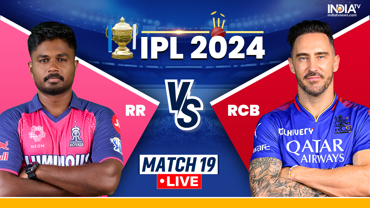 RCB vs RR Live: कोहली के सामने संजू सैमसन की बड़ी चुनौती, थोड़ी देर में होगा टॉस