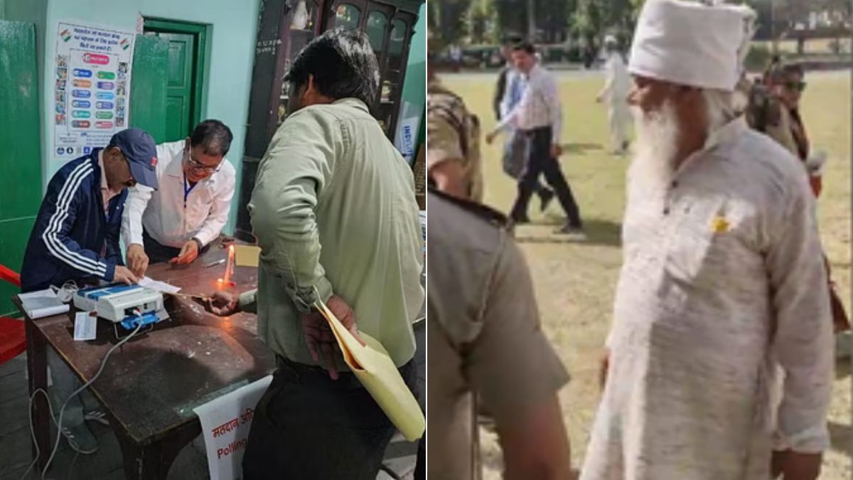 हरिद्वार में वोट डालने गए मतदाता ने EVM तोड़ी, बोला- बैलेट पेपर से कराओ चुनाव; पुलिस ने हिरासत में लिया