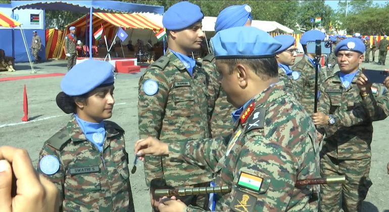 UNMISS: भारतीय शान्तिरक्षकों को संयुक्त राष्ट्र सम्मान