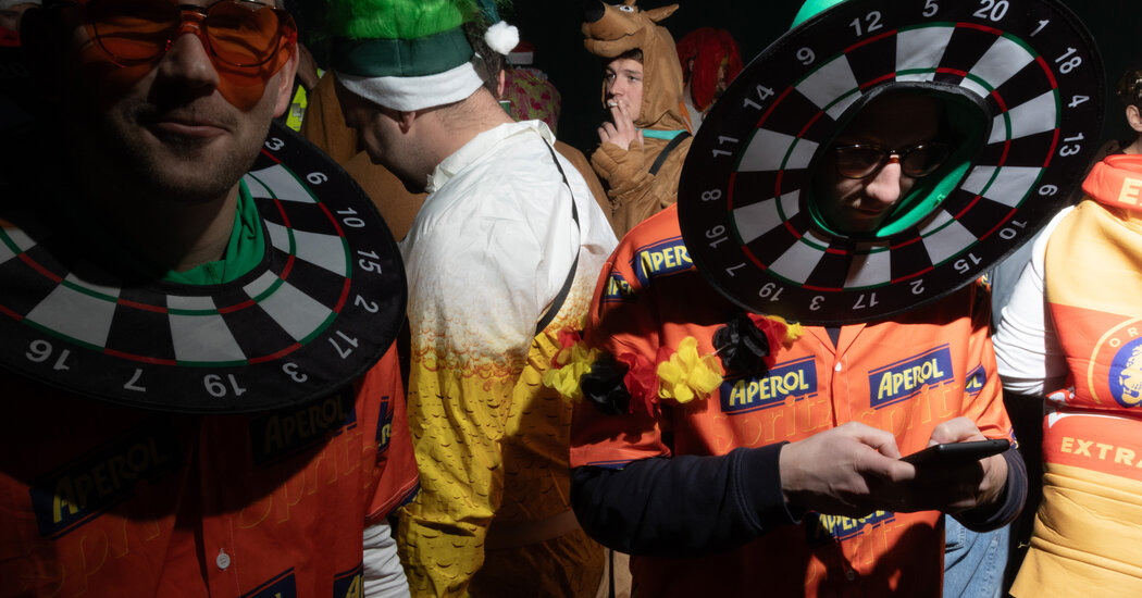 How Darts Became London’s Rowdiest Winter Party