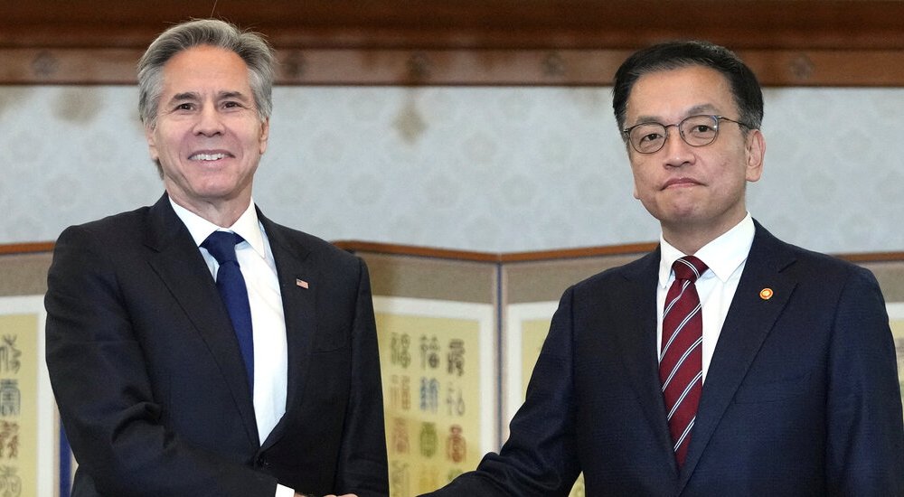 In Seoul, Blinken Bolsters Alliance Amid Challenges to Democracies